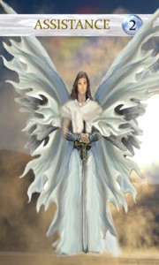Assistance Angel - Angels of the Morning Oracle Deck by Dyan Gar